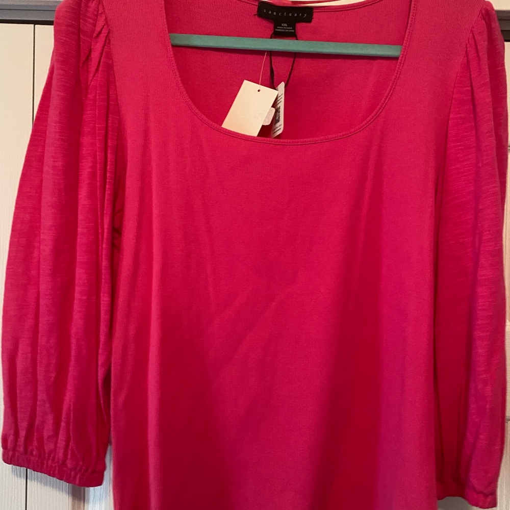 Sanctuary Bright Pink Blouse